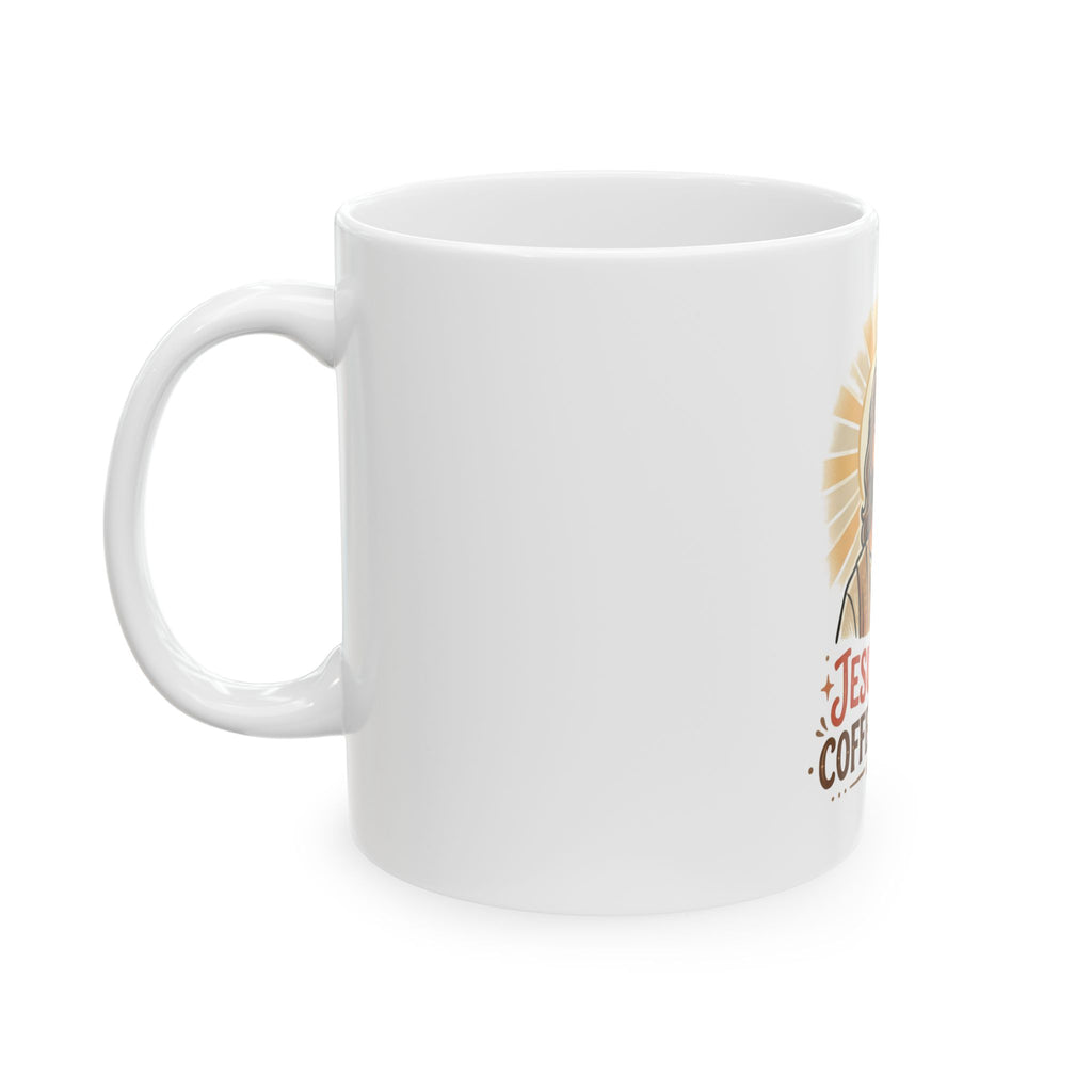 Jesus First Coffee Second Ceramic Mug – Christian Coffee Mug (11oz & 15oz)