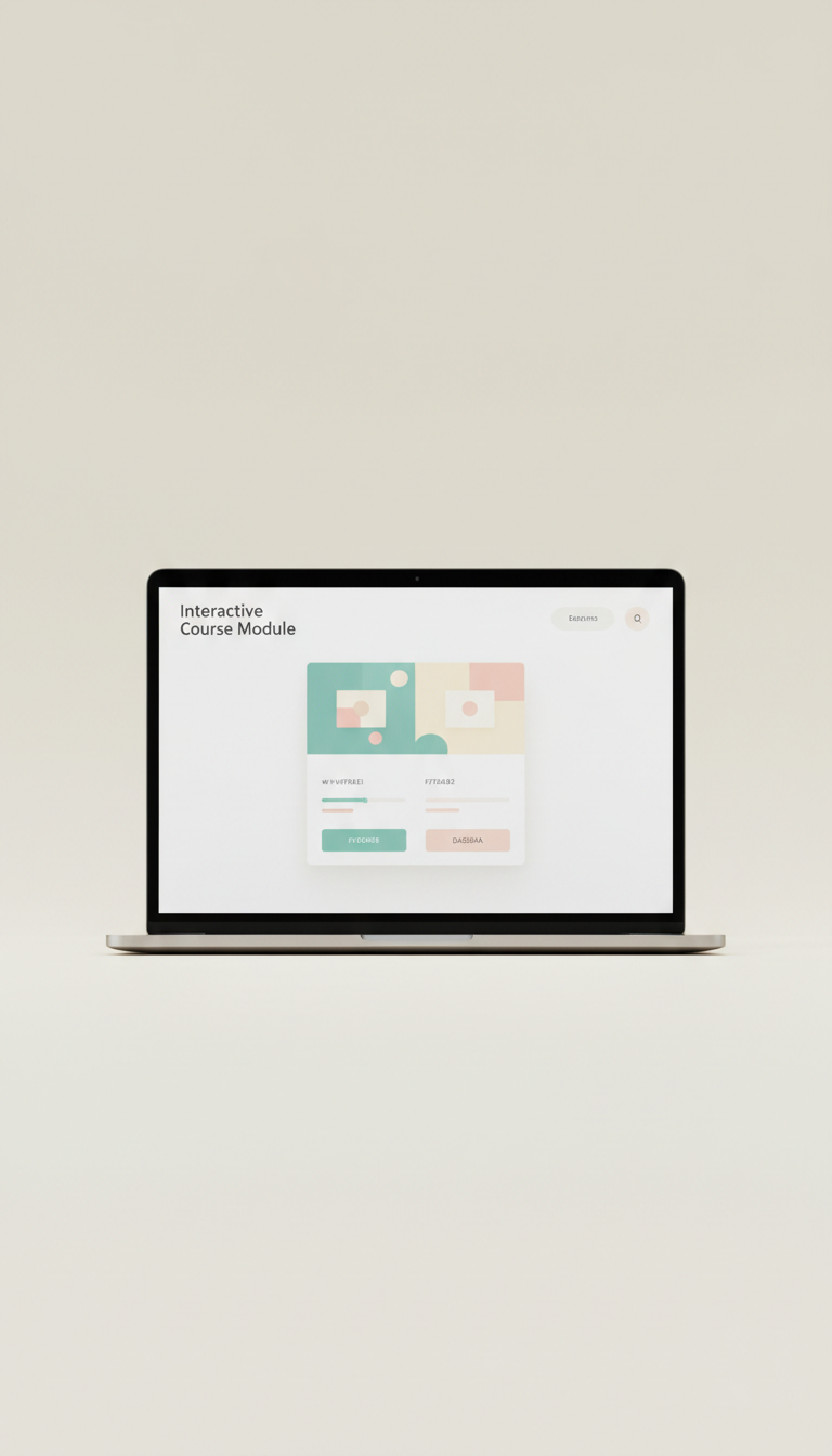Interactive Course Module for Beginners
